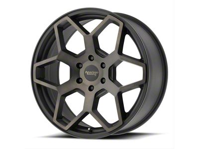 American Racing AR916 Satin Black with Dark Tint 6-Lug Wheel; 20x8.5; 35mm Offset (07-13 Sierra 1500)