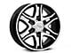 American Racing Mainline Gloss Black Machined 6-Lug Wheel; 17x8; 25mm Offset (07-13 Sierra 1500)