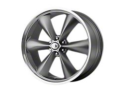 American Racing Torq Thrust ST Magnesium Gray with Machined Lip 6-Lug Wheel; 20x8.5; 19mm Offset (07-13 Sierra 1500)