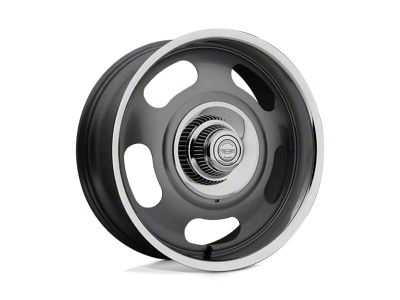 American Racing VN506 Mag Gray Center Polished Lip Wheel; 20x9.5; 0mm Offset (07-13 Sierra 1500)