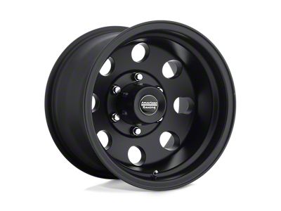 American Racing Baja Satin Black 8-Lug Wheel; 16x8; 0mm Offset (07-10 Sierra 2500 HD)