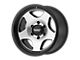 American Racing Mod 12 Satin Black Machined 8-Lug Wheel; 18x9; 0mm Offset (11-14 Sierra 2500 HD)