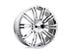 American Racing D2 Chrome 6-Lug Wheel; 22x9.5; 35mm Offset (07-13 Silverado 1500)