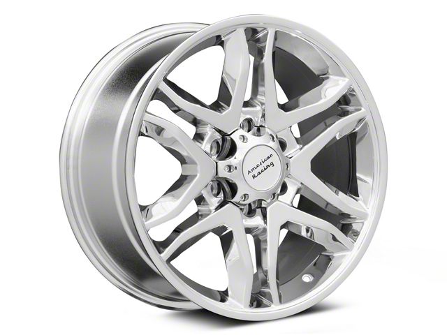 American Racing Mainline Chrome 6-Lug Wheel; 18x8.5; 12mm Offset (07-13 Silverado 1500)