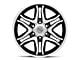 American Racing Mainline Gloss Black Machined 6-Lug Wheel; 18x8.5; 12mm Offset (07-13 Silverado 1500)