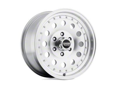 American Racing Outlaw II Machined 8-Lug Wheel; 16x8; 0mm Offset (07-10 Silverado 2500 HD)