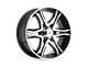 American Racing Mainline Gloss Black Machined 6-Lug Wheel; 17x8; 0mm Offset (07-14 Tahoe)