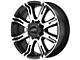 American Racing AR708 Matte Black Machined 6-Lug Wheel; 20x9; 20mm Offset (07-14 Yukon)