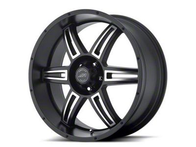 American Racing AR890 Satin Black Machined 6-Lug Wheel; 20x8.5; 35mm Offset (07-14 Yukon)