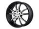 American Racing AR897 Gloss Black Machined 6-Lug Wheel; 18x8; 38mm Offset (07-14 Yukon)