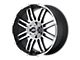 American Racing AR901 Satin Black Machined 6-Lug Wheel; 20x9; 20mm Offset (07-14 Yukon)