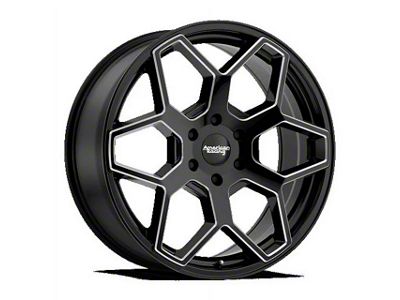 American Racing AR916 Gloss Black Milled 6-Lug Wheel; 20x8.5; 35mm Offset (07-14 Yukon)