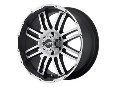 American Racing AR901 Satin Black Machined 6-Lug Wheel; 20x9; 20mm Offset (09-14 F-150)