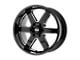 American Racing Patrol Gloss Black Milled 6-Lug Wheel; 17x8.5; 0mm Offset (09-14 F-150)