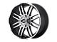 American Racing AR901 Satin Black Machined 5-Lug Wheel; 17x8.5; 20mm Offset (09-18 RAM 1500)