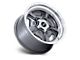 American Racing Marauder Anthracite with Diamond Cut Lip 5-Lug Wheel; 18x8; 0mm Offset (09-18 RAM 1500)