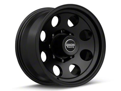 American Racing Baja Satin Black 8-Lug Wheel; 17x9; -12mm Offset (11-16 F-350 Super Duty SRW)