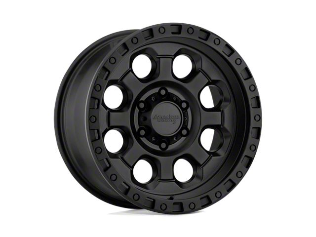 American Racing AR201 Cast Iron Black 6-Lug Wheel; 18x9; 40mm Offset (14-18 Silverado 1500)