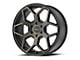 American Racing AR916 Satin Black with Dark Tint 6-Lug Wheel; 20x8.5; 35mm Offset (14-18 Silverado 1500)