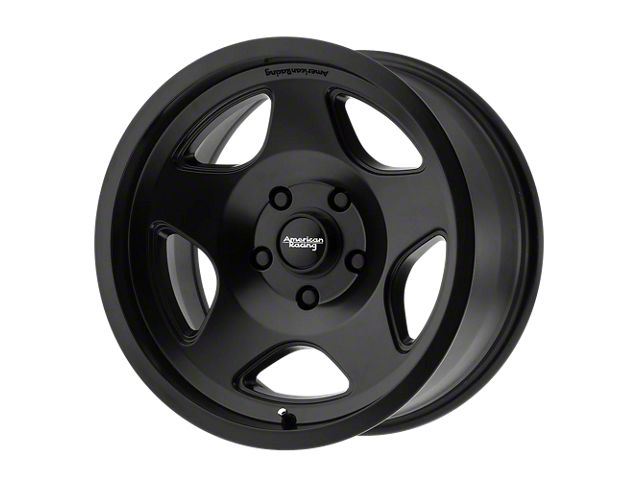 American Racing MOD 12 Satin Black 6-Lug Wheel; 18x9; 0mm Offset (14-18 Silverado 1500)