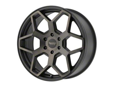 American Racing AR916 Satin Black with Dark Tint Clear Coat 6-Lug Wheel; 18x8.5; 35mm Offset (15-20 Tahoe)