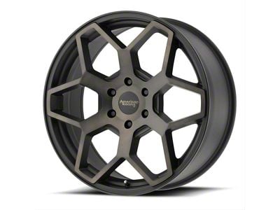 American Racing AR916 Satin Black with Dark Tint 6-Lug Wheel; 20x8.5; 35mm Offset (15-20 Tahoe)