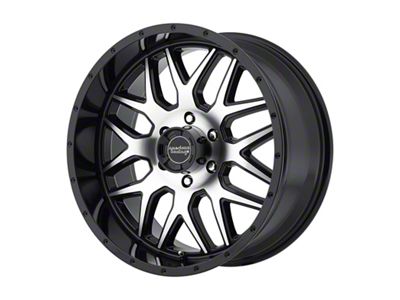 American Racing AR910 Gloss Black Machined 6-Lug Wheel; 20x9; 18mm Offset (15-20 Yukon)