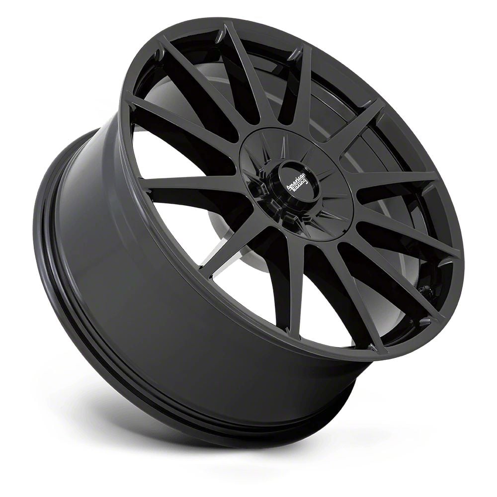 American Racing Yukon AR944 Gloss Black 6-Lug Wheel; 17x8; 35mm Offset ...