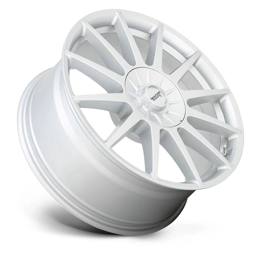 American Racing Yukon AR944 Hyper Silver 6-Lug Wheel; 18x8; 35mm Offset ...