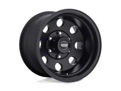 American Racing Baja Satin Black 6-Lug Wheel; 17x9; -12mm Offset (15-20 Yukon)