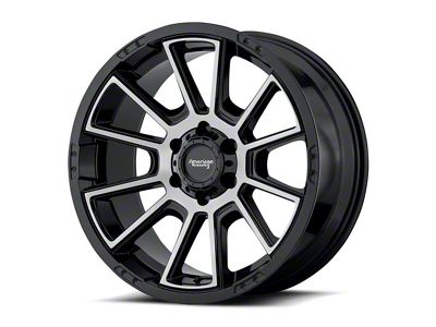 American Racing Intake Gloss Black Machined 6-Lug Wheel; 20x9; 18mm Offset (15-20 Yukon)