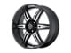 American Racing AR890 Satin Black Machined 6-Lug Wheel; 16x8; 0mm Offset (19-23 Ranger)