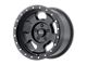 American Racing Ansen Offroad Satin Black 5-Lug Wheel; 17x8; 0mm Offset (94-01 RAM 1500)