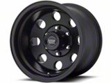 American Racing AR172 Baja Satin Black 8-Lug Wheel; 17x9; -12mm Offset (94-02 RAM 2500)