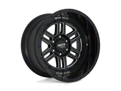 American Racing Yukon Cast Iron Black 8-Lug Wheel; 18x8.5; 15mm Offset (94-02 RAM 2500)