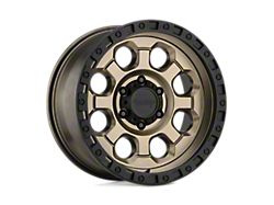 American Racing AR201 Matte Bronze with Black Lip 8-Lug Wheel; 18x9; 0mm Offset (94-02 RAM 3500 SRW)