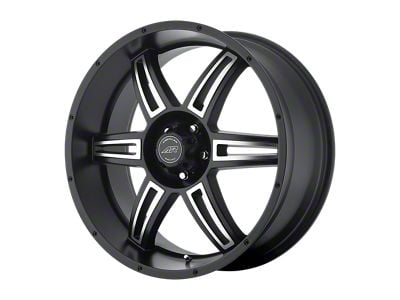 American Racing AR890 Satin Black Machined 6-Lug Wheel; 16x8; 0mm Offset (99-06 Sierra 1500)