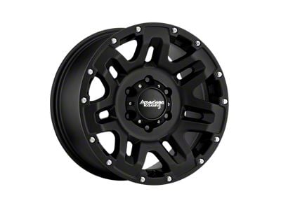 American Racing Yukon Cast Iron Black 6-Lug Wheel; 18x8.5; 15mm Offset (99-06 Silverado 1500)