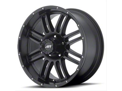 American Racing AR890 Satin Black Machined 6-Lug Wheel; 22x9.5; 35mm Offset (23-24 Canyon)