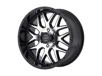 American Racing AR910 Gloss Black Machined 6-Lug Wheel; 20x9; 18mm Offset (15-22 Canyon)