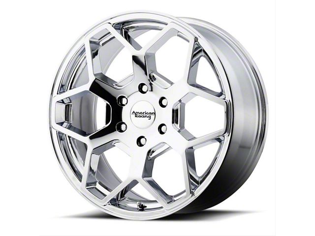 American Racing AR916 Chrome 6-Lug Wheel; 22x9; 30mm Offset (23-24 Canyon)