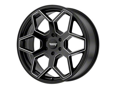 American Racing AR916 Gloss Black Milled 6-Lug Wheel; 18x8.5; 15mm Offset (23-24 Canyon)