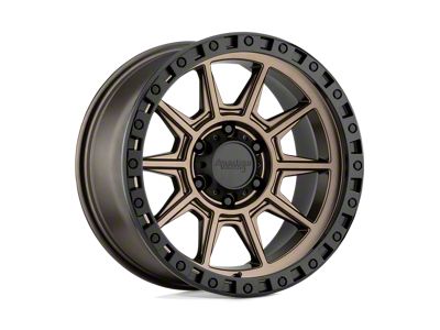 American Racing AR202 Matte Bronze with Black Lip 6-Lug Wheel; 18x9; 0mm Offset (23-24 Colorado)