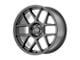 American Racing Apex Satin Black 5-Lug Wheel; 20x8.5; 38mm Offset (87-90 Dakota)