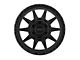 American Racing AR202 Cast Iron Black 5-Lug Wheel; 17x9; -12mm Offset (05-11 Dakota)