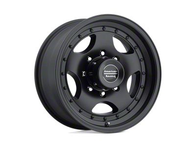 American Racing AR23 Satin Black 5-Lug Wheel; 15x10; -44mm Offset (87-90 Dakota)