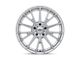 American Racing AR904 Bright Silver Machined 5-Lug Wheel; 15x7; 40mm Offset (87-90 Dakota)