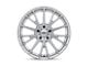 American Racing AR904 Bright Silver Machined 5-Lug Wheel; 18x8; 45mm Offset (87-90 Dakota)