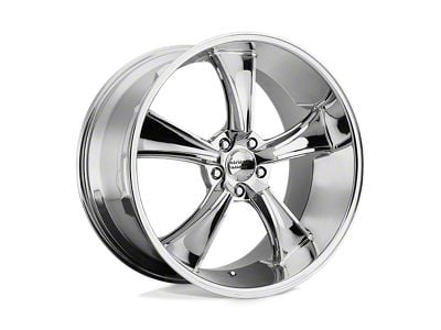 American Racing BLVD Chrome 5-Lug Wheel; 20x8.5; 30mm Offset (87-90 Dakota)