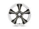 American Racing Boss TT Graphite with Diamond Cut Lip 5-Lug Wheel; 18x9.5; -4mm Offset (87-90 Dakota)